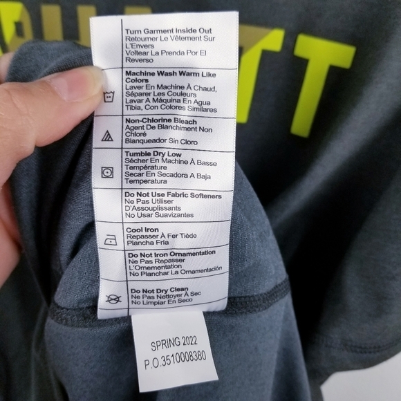 Carhartt Force Relaxed Fit Midweight Short-Sleeve Block Logo Graphic T-Shirt NWT - Picture 8 of 12